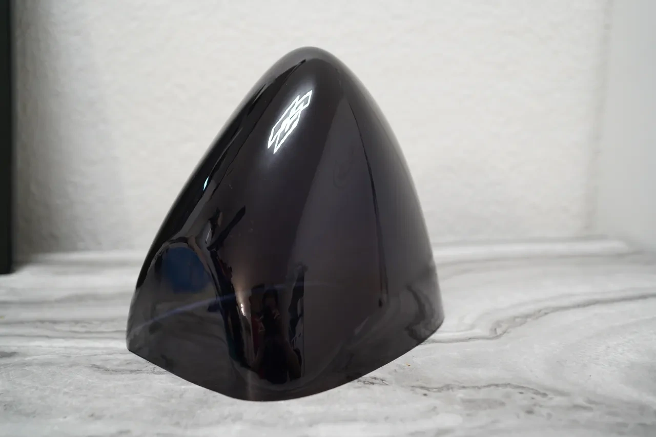 Custom tinted Protogen visor, by Arget & Lazuli